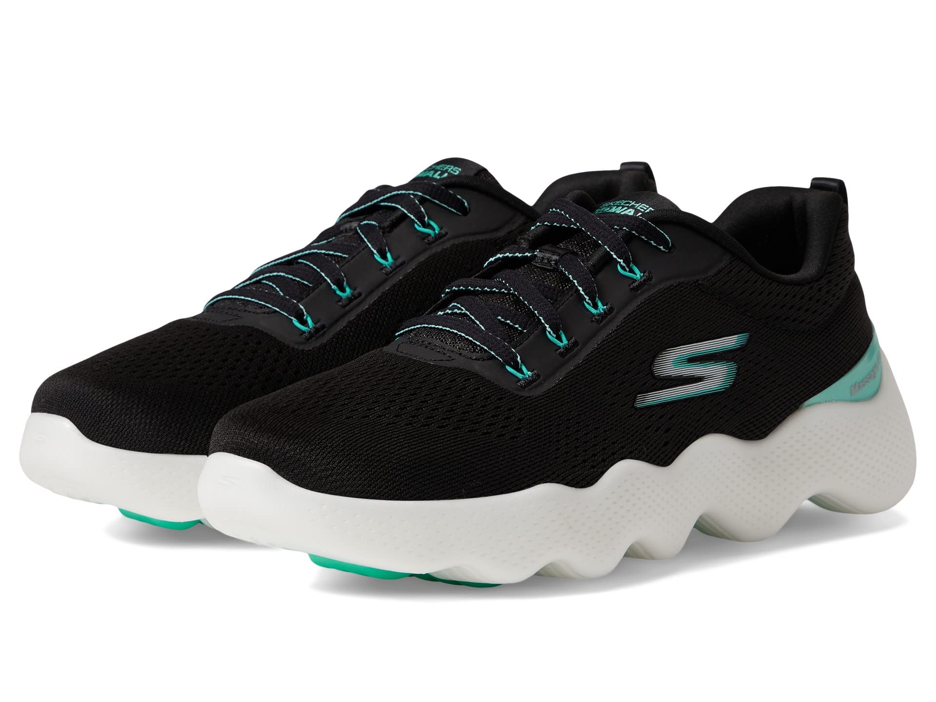 Skechers(スケッチャーズ) Women's Sneakers, BKTQ, 22.5 cm