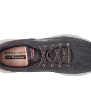 Skechers Go Walk Massage Fit Gray/Pink 9 B (M)