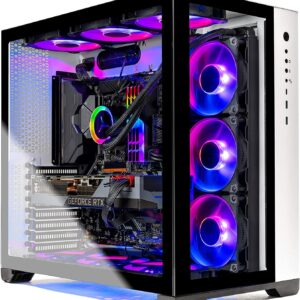 Skytech Gaming Prism II Gaming PC Desktop – AMD Ryzen 9 3900X 3.8 GHz, RTX 3090, 1TB NVME Gen4 SSD, 32G DDR4 3600 RGB, 850W Gold PSU, 360mm AIO, AC Wi-Fi, Windows 10 Home 64-bit (Renewed Premium)