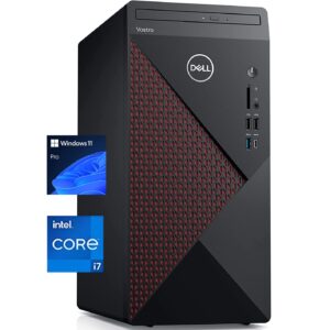 Dell Vostro 5000 Series 5890 Business Desktop Computer, 10th Gen Intel Core i7-10700(8 Cores), Windows 11 Pro, 32GB RAM, 1TB SSD, Intel UHD Graphics 630, DVD, WiFi, HDMI, DisplayPort