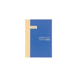 hobonichi techo day-free book [japanese/a6/january 2023 start/monday start/graph paper notebook]