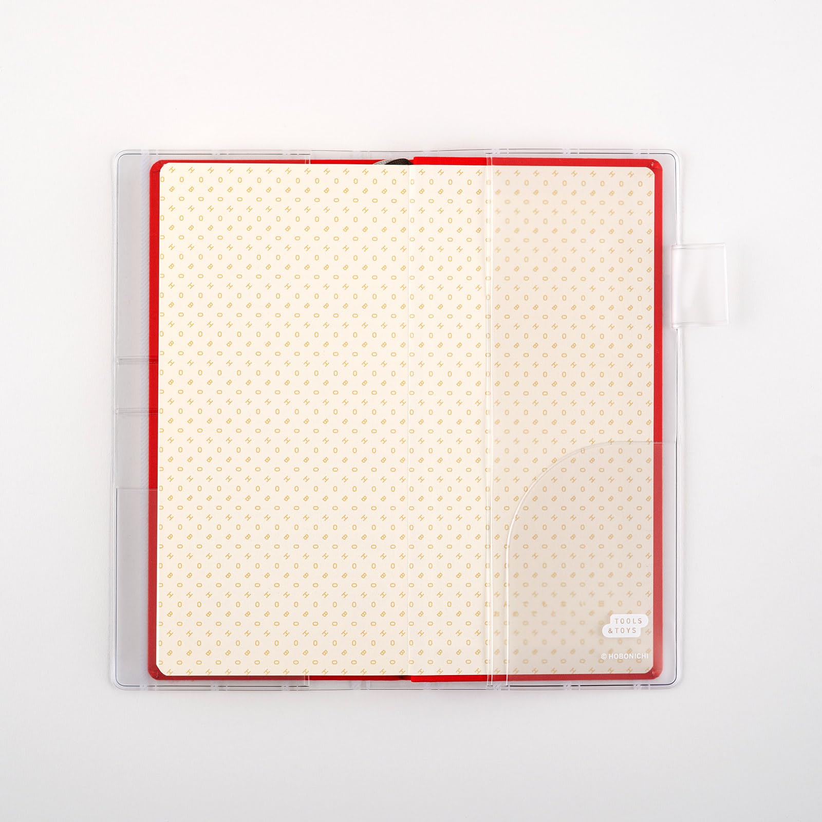 Hobonichi Techo Accessories Clear Cover "Stripes" for Weeks