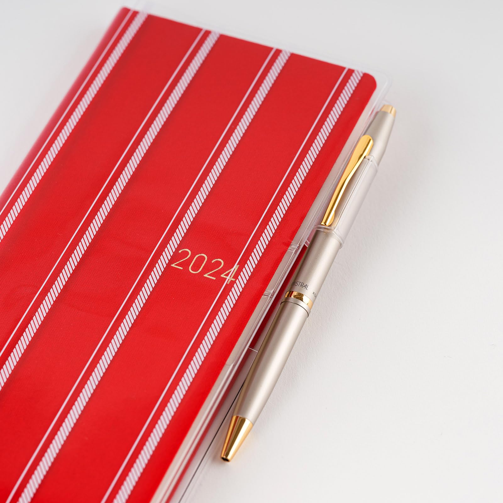 Hobonichi Techo Accessories Clear Cover "Stripes" for Weeks