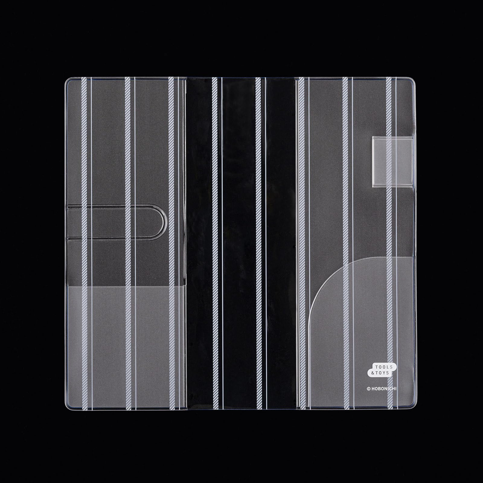 Hobonichi Techo Accessories Clear Cover "Stripes" for Weeks