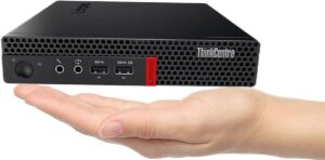 lenovo thinkcentre m910q tiny desktop intel i5-6500t up to 3.10ghz 16gb ram new 512gb nvme ssd built-in ax210 wi-fi 6e bt hdmi dual monitor support wireless keyboard and mouse win10 pro (renewed)