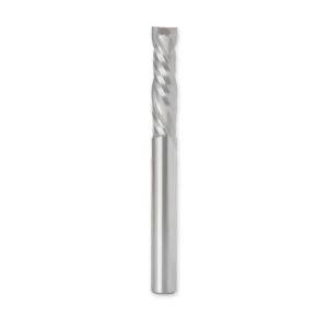 routybits - 1/4 diameter, compression cut bit, 1/4 in dia shank, 1 inch cut length, solid carbide, spiral endmill, cnc router bits