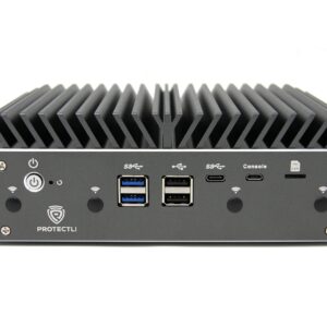 Protectli Vault Pro VP4630-6 Port, Firewall Micro Appliance/Mini PC - Intel i3, 2.5G Ports, DDR4 RAM, M.2 NVMe or SATA SSD Storage, AES-NI, Barebones