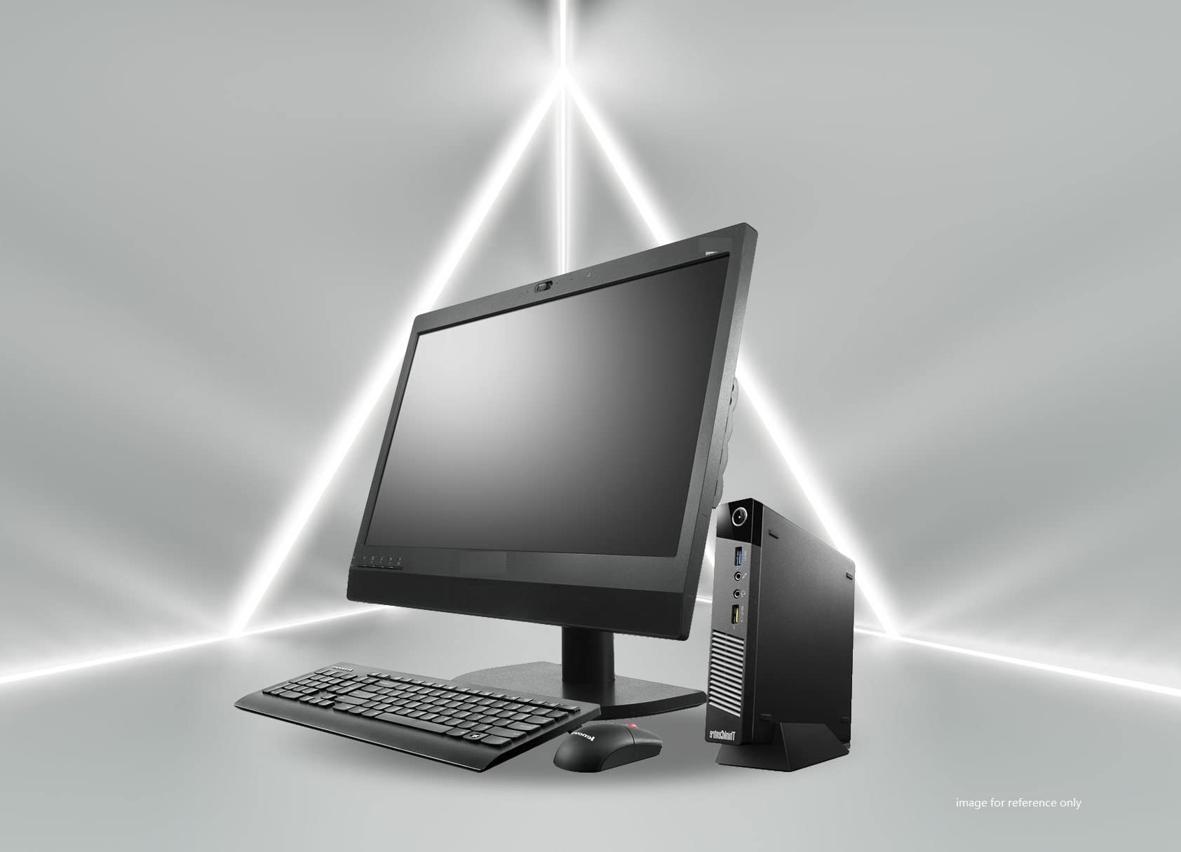 Lenovo ThinkCentre M73 Mini Desktop Computer Tiny PC Bundle, Intel Dual Core 2.60GHz, 8GB RAM, 500GB HDD, DisplayPort, USB 3.0, WiFi, 22 Inch LCD Monitor, VESA Mount, DVD, Windows 10 Pro (Renewed)