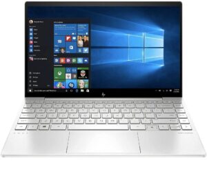 hp envy 13.3" fhd ips premium laptop | 11th generation intel core i5-1135g7（ beat i7-10510u） | backlit keyboard | fingerprint | windows 10 | with laptop stand bundle (silver, 8gb ram | 512gb ssd)