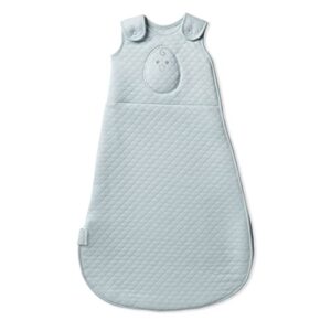 nested bean zen sack® quilted | infant sleep sacks | baby 0-6m | tog 1.0 | 100% cotton | eases transition after swaddle | aids self-regulation | 2-way zipper | machine washable