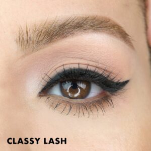 MoxieLash Magnetic Eyelashes - Classy and Money Reusable Magnetic Lashes, No Glue or Alcohol, Full Glam Volume
