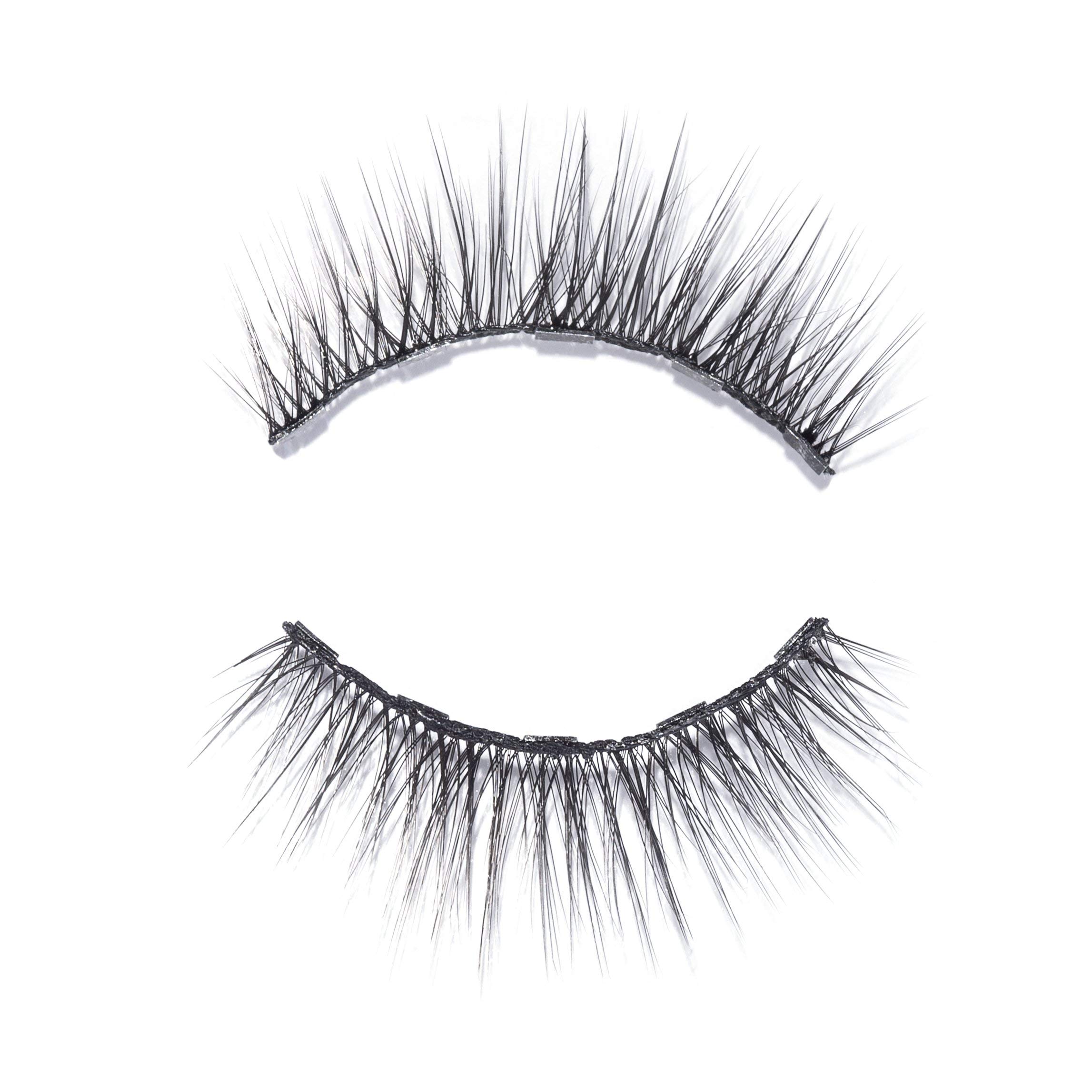 MoxieLash Magnetic Eyelashes - Classy and Money Reusable Magnetic Lashes, No Glue or Alcohol, Full Glam Volume