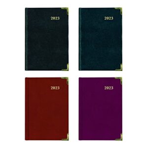 brownline 2023 executive weekly planner, appointment book, 12 months, january to december, sewn binding, 10.75" x 7.75", assorted colors, trilingual (cbe512.asx-23)
