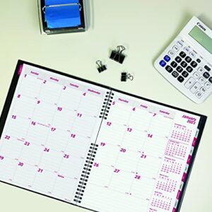 Brownline CoilPro 14-Month Ruled Monthly Planner, 11 x 8.5, Black Cover, 14-Month (Dec to Jan): 2022 to 2024