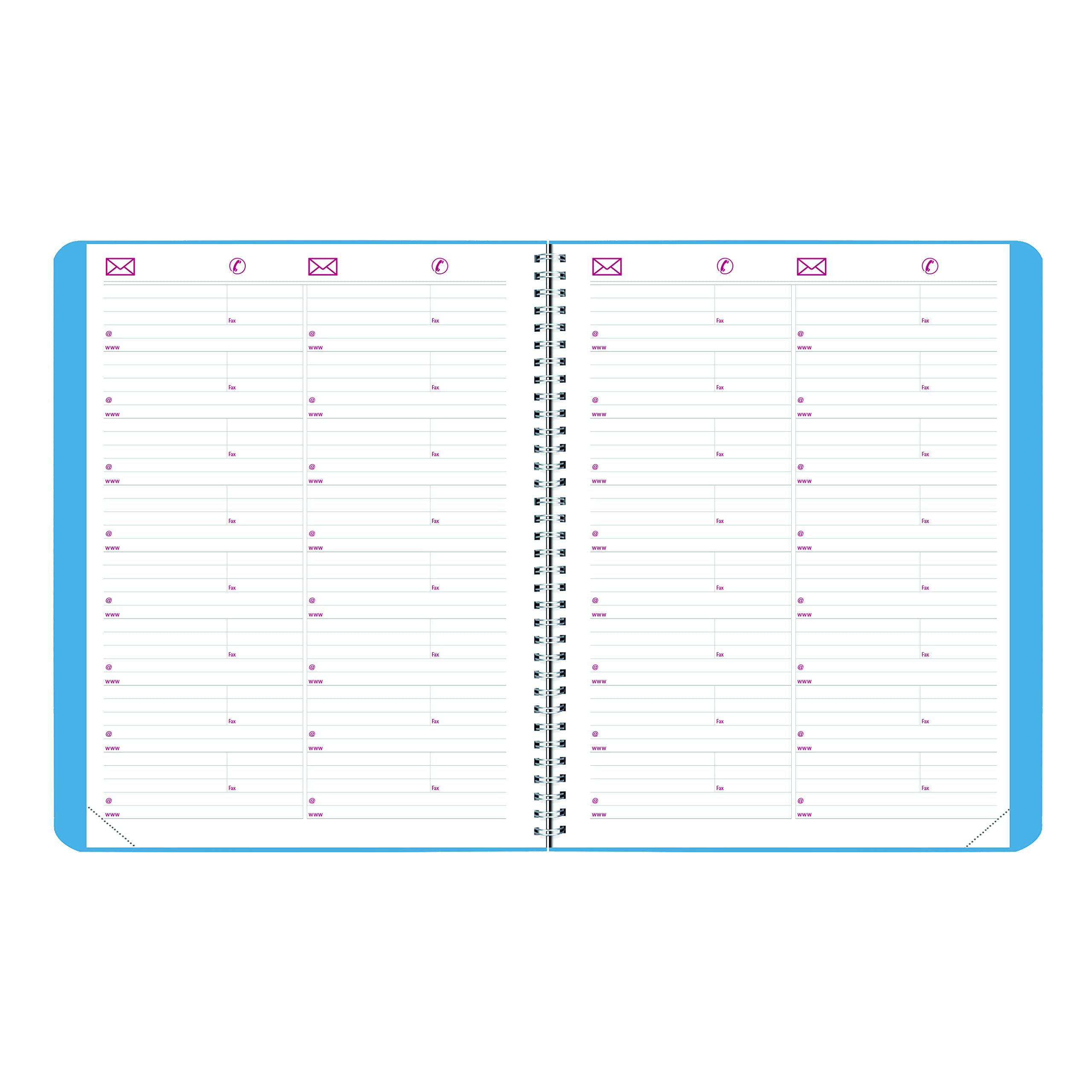 Brownline 2023 Essential Monthly Planner, 14 Months, December 2022 to January 2024, Twin-Wire Binding, 11" x 8.5", Mountain Blue (CB1262G.04-23)