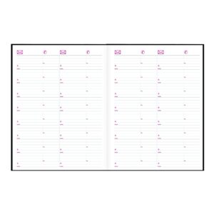 Brownline 2023 Essential Monthly Planner, 14 Months, December 2022 to January 2024, Stitched Binding, 10.75" x 8.5", Black (CB450.BLK-23)