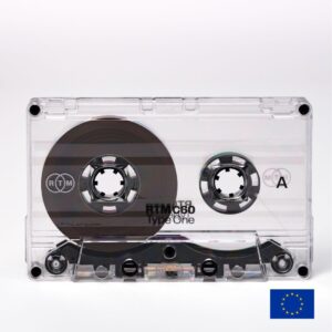 RTM C60 | Type 1 60 Minute Blank Music Cassette | Ideal for Music Recording | Studio Quality | Single Cassette