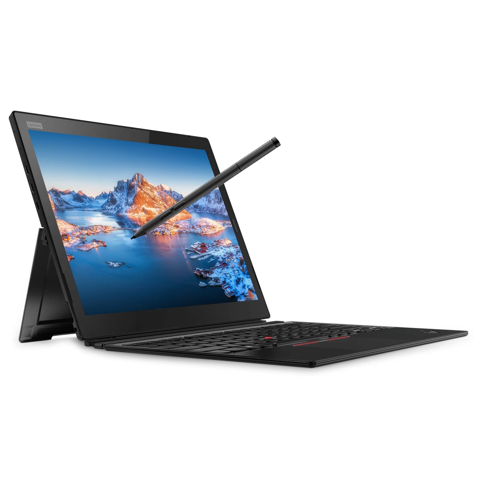 Lenovo ThinkPad X1 Tablet Gen 3, 13'' IPS Touchscreen 400 nits QHD+(3000x2000) 2-in-1 Laptop, Intel Core i7-8650U, 8GB RAM 256 GB PCIe SSD, Windows 10 Pro, Bundle with USB Light