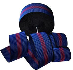 jinruisi 2" wide elastic webbing,upholstery diy,sofa,chair,couch sitting belt replacement,upholstery modification elasbelt (31ft long 2.76" wide)