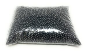 metal magery lead shot balls #7.5 2lb bag of 7 1/2 lead shot bbs for reloading and adding weight, graphite