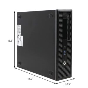 HP EliteDesk 800 G1 Desktop Computer SFF PC(Renewed),i7 Business Small Form Factor,32GB Ram,1TB SSD,WiFi,DVD-RW,Windows 10 Pro,Keyboard & Mouse Included Only by Titan ITAD