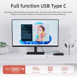 MeLE Quieter3C WiFi 6 Fanless Mini PC Win11 Pro Celeron N5105 Mini Desktop Computer 8GB 128GB Micro PC 4K HDMI HDR Industrial PC Auto Power on Unlocked Bios Ethernet PXE Full Function Type C PD