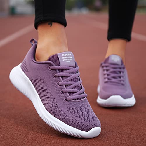 Orthopedic Sandals for Women Slip on Shoes for Women Wide Width Women's Walking Sock Shoes Lightweight Slip on Breathable Yoga Sneakers hgmv01 Purple