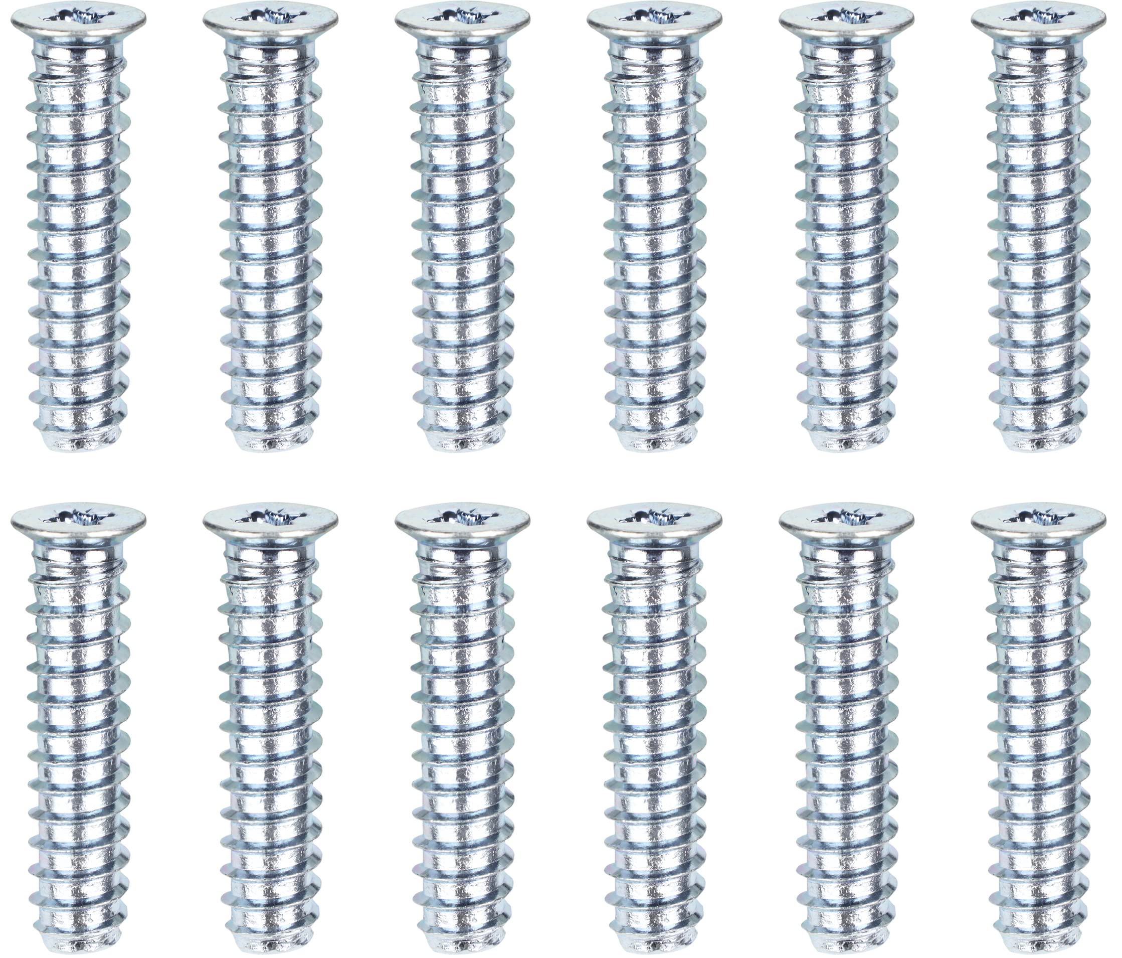 Spare Hardware Parts Desk, Bed Frame, Drawers, Sideboard, Dressing Table Screw (Replacement for IKEA Part #102138) (Pack of 12)