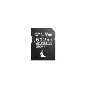 Angelbird - AV PRO SD V60 MK2-512 GB - SDXC UHS-II Memory Card - Widely Compatible - up to 6K - for High-Res Photography, Continuous Mode Shooting and Light Video Production