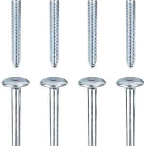 Spare Hardware Parts Bed Frame, Daybed Frame, Gateleg Table Long Screw (Replacement for IKEA Part #105330) (Pack of 8)