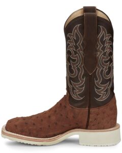 justin boots womens dakota 11in pull-on wild brandy boot brown 7 b