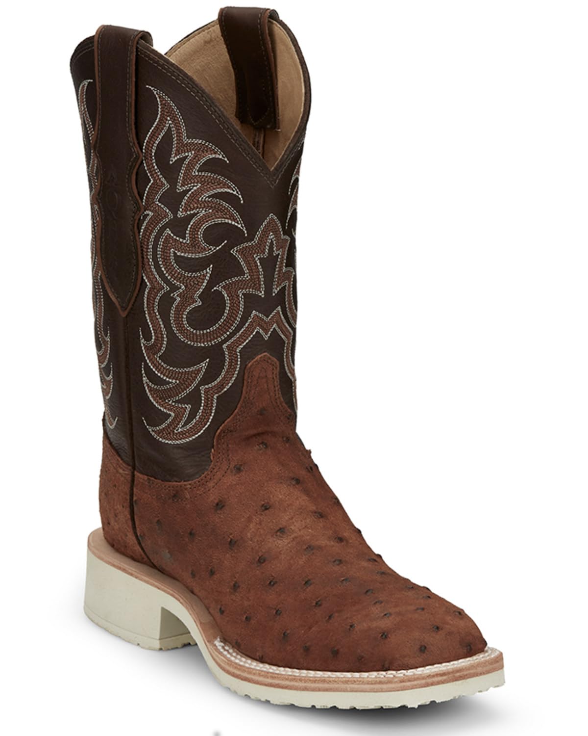 Justin Boots Womens Dakota 11in Pull-On Wild Brandy Boot Brown 7 B