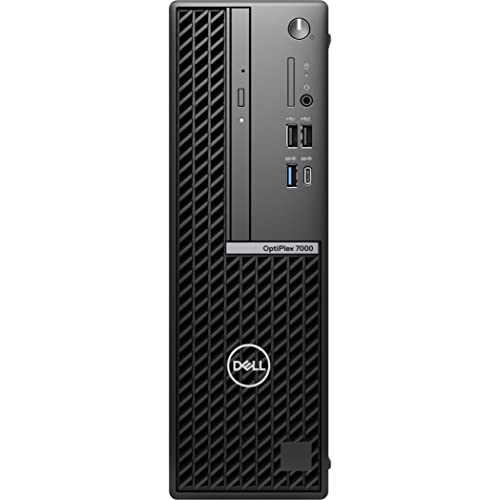 Dell OptiPlex 7000 Desktop Computer - Intel Core i5 12th Gen i5-12500 Hexa-core (6 Core) 3 GHz - 8 GB RAM DDR4 SDRAM - 256 GB M.2 PCI Express NVMe 3.0 x4 SSD - Small Form Factor - Black