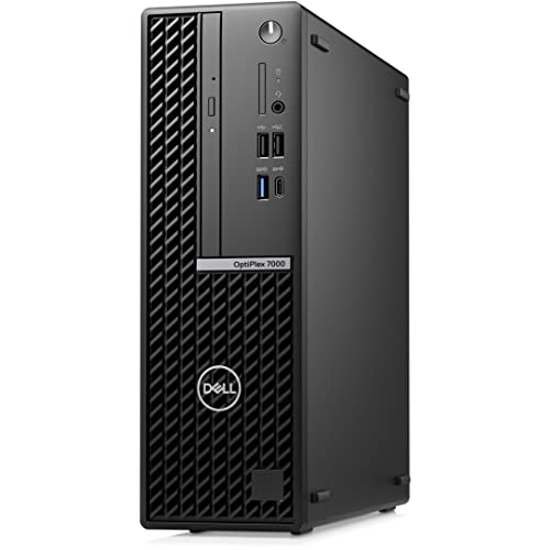 Dell OptiPlex 7000 Desktop Computer - Intel Core i5 12th Gen i5-12500 Hexa-core (6 Core) 3 GHz - 8 GB RAM DDR4 SDRAM - 256 GB M.2 PCI Express NVMe 3.0 x4 SSD - Small Form Factor - Black