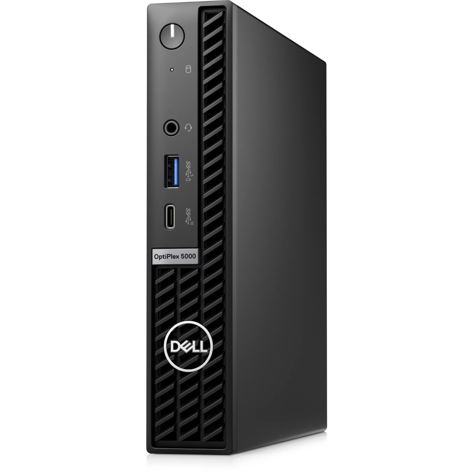 Dell OptiPlex 5000 Desktop Computer - Intel Core i5 12th Gen i5-12500T Hexa-core (6 Core) 2 GHz - 16 GB RAM DDR4 SDRAM - 512 GB M.2 PCI Express NVMe 3.0 x4 SSD - Micro PC - Black