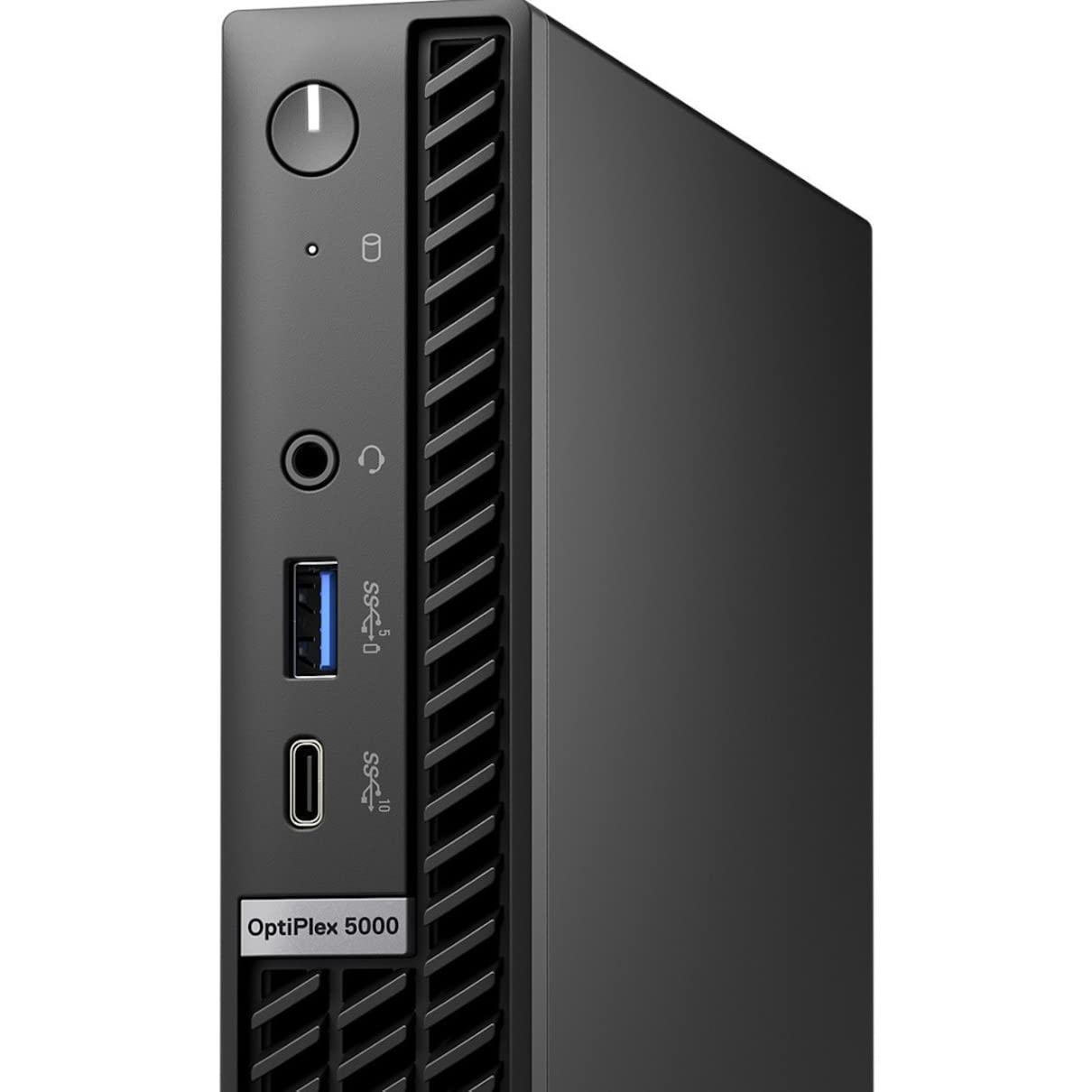 Dell OptiPlex 5000 Desktop Computer - Intel Core i5 12th Gen i5-12500T Hexa-core (6 Core) 2 GHz - 16 GB RAM DDR4 SDRAM - 512 GB M.2 PCI Express NVMe 3.0 x4 SSD - Micro PC - Black