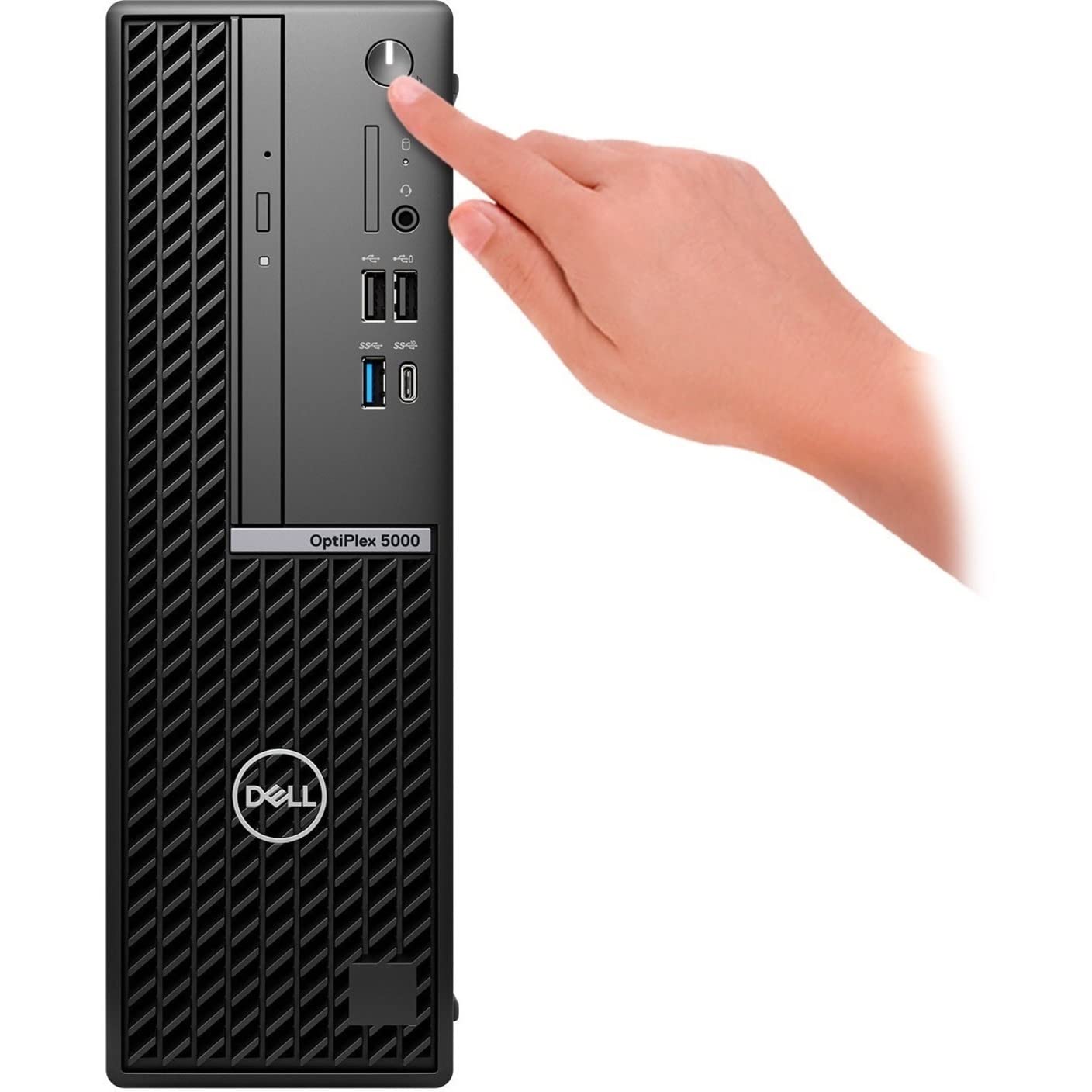 Dell OptiPlex 5000 Desktop Computer - Intel Core i5 12th Gen i5-12500 Hexa-core (6 Core) 3 GHz - 16 GB RAM DDR4 SDRAM - 512 GB M.2 PCI Express NVMe 3.0 x4 SSD - Small Form Factor - Black