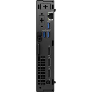 Dell OptiPlex 7000 Desktop Computer - Intel Core i5 12th Gen i5-12500T Hexa-core (6 Core) 2 GHz - 16 GB RAM DDR4 SDRAM - 256 GB M.2 PCI Express NVMe 3.0 x4 SSD - Micro PC - Black