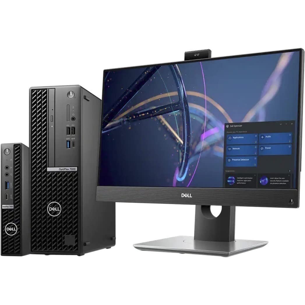 Dell OptiPlex 7000 Desktop Computer - Intel Core i5 12th Gen i5-12500T Hexa-core (6 Core) 2 GHz - 16 GB RAM DDR4 SDRAM - 256 GB M.2 PCI Express NVMe 3.0 x4 SSD - Micro PC - Black