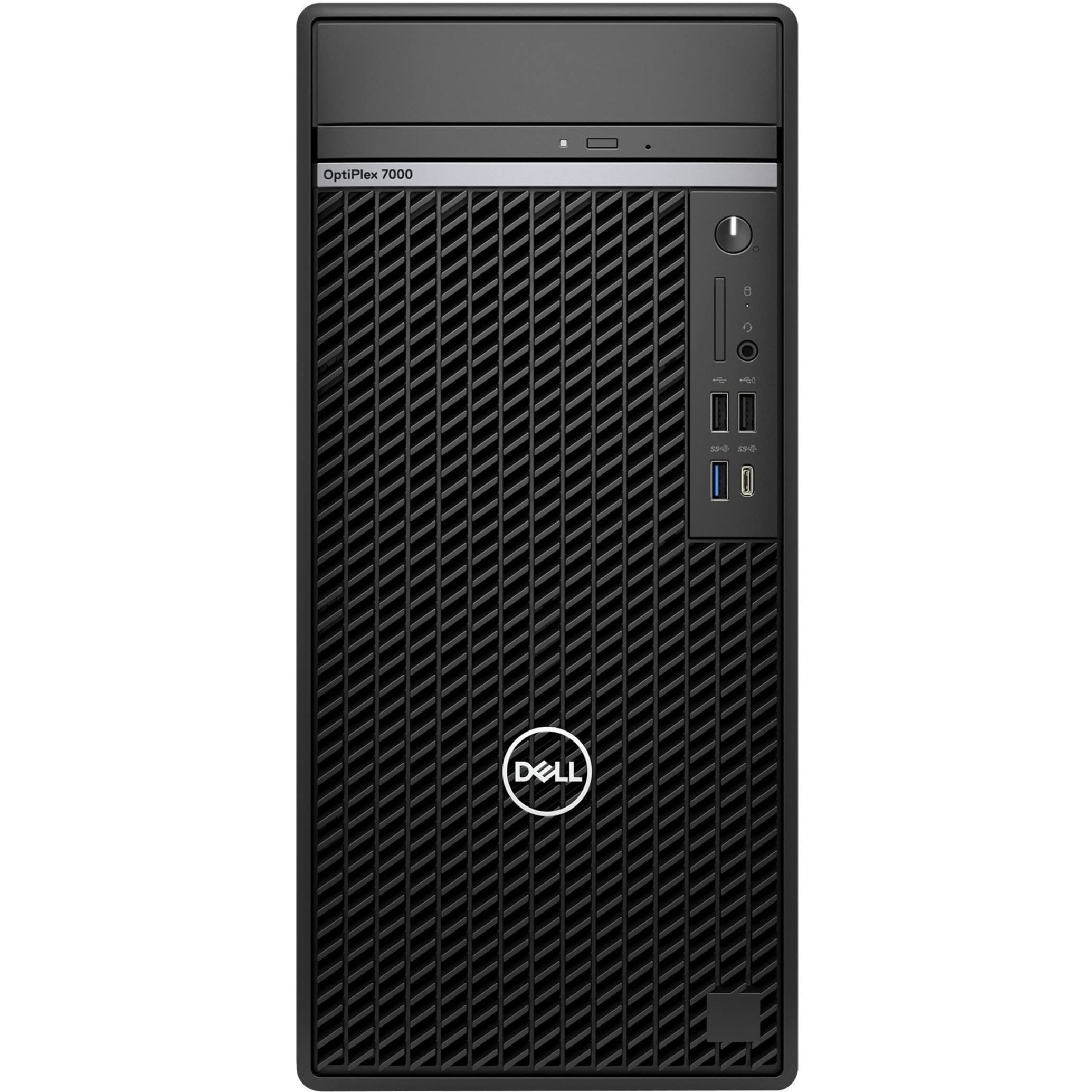 Dell OptiPlex 7000 Desktop Computer - Intel Core i7 12th Gen i7-12700 Dodeca-core (12 Core) 2.10 GHz - 16 GB RAM DDR5 SDRAM - 512 GB M.2 PCI Express NVMe 3.0 x4 SSD - Tower - Black