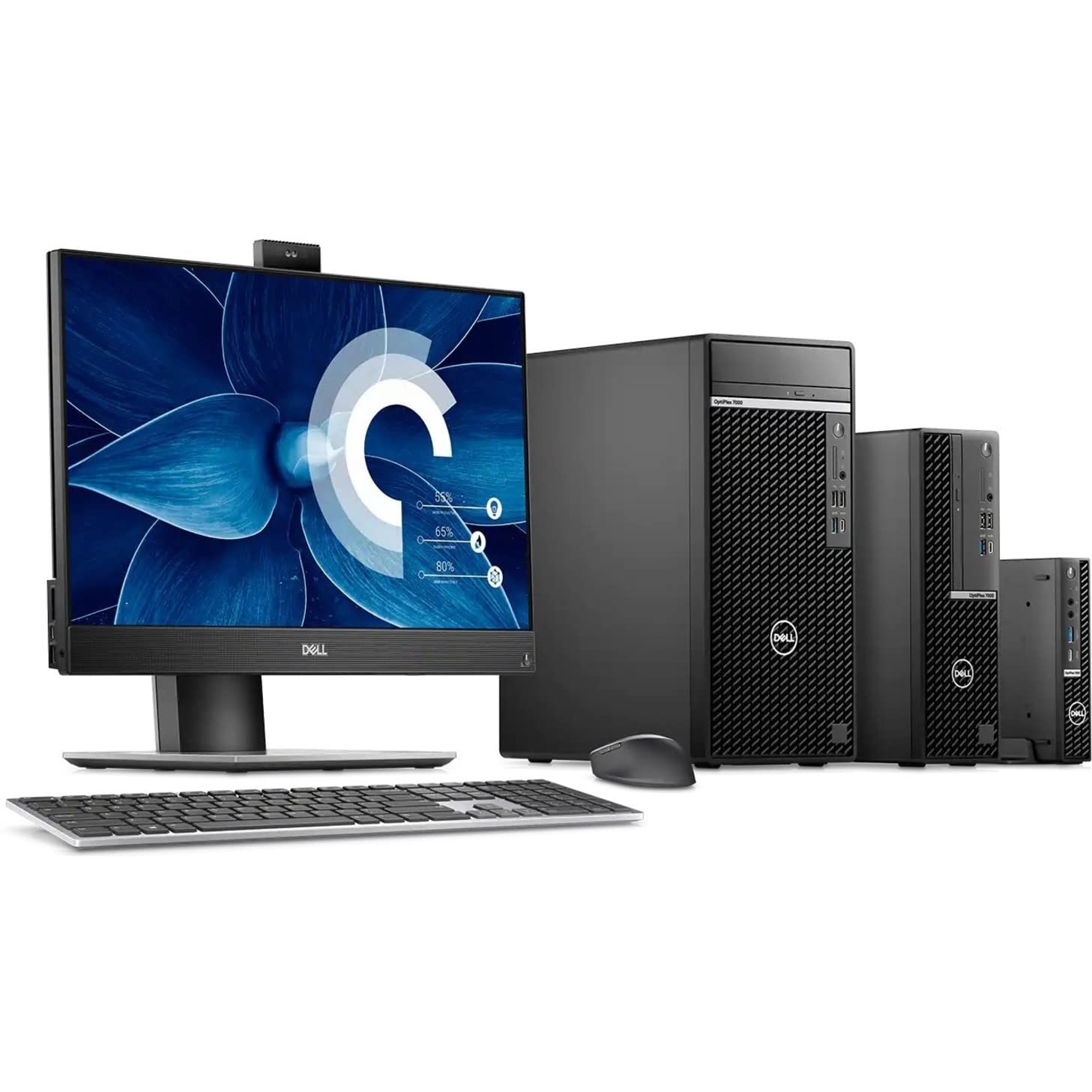 Dell OptiPlex 7000 Desktop Computer - Intel Core i7 12th Gen i7-12700 Dodeca-core (12 Core) 2.10 GHz - 16 GB RAM DDR5 SDRAM - 512 GB M.2 PCI Express NVMe 3.0 x4 SSD - Tower - Black