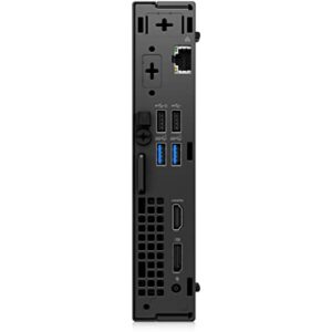 Dell OptiPlex 3000 Desktop Computer - Intel Core i3 12th Gen i3-12100T Quad-core (4 Core) 2.20 GHz - 8 GB RAM DDR4 SDRAM - 256 GB M.2 PCI Express NVMe 3.0 x4 SSD - Micro PC - Black