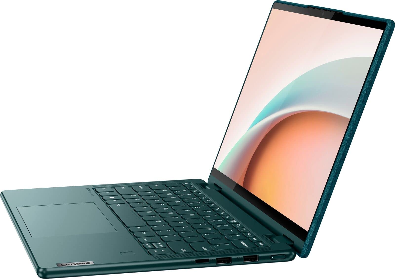 Lenovo Yoga 6 13 2-in-1 Laptop I 13.3" WUXGA IPS 100% sRGB Touchscreen I AMD 6-Core Ryzen 5 5500U (>i7-10510U) I 8GB DDR4 256GB SSD I Backlit Fingerprint HDMI Win11 Pro Dark Teal + HDMI Cable