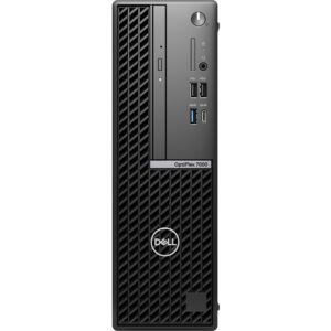 Dell OptiPlex 7000 Desktop Computer - Intel Core i7 12th Gen i7-12700 Dodeca-core (12 Core) 2.10 GHz - 16 GB RAM DDR4 SDRAM - 512 GB M.2 PCI Express NVMe 3.0 x4 SSD - Small Form Factor - Black