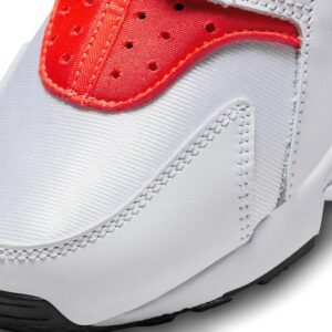 Nike Women's Air Huarache Running Shoe, White/Black/Bright Crimson, 7 US