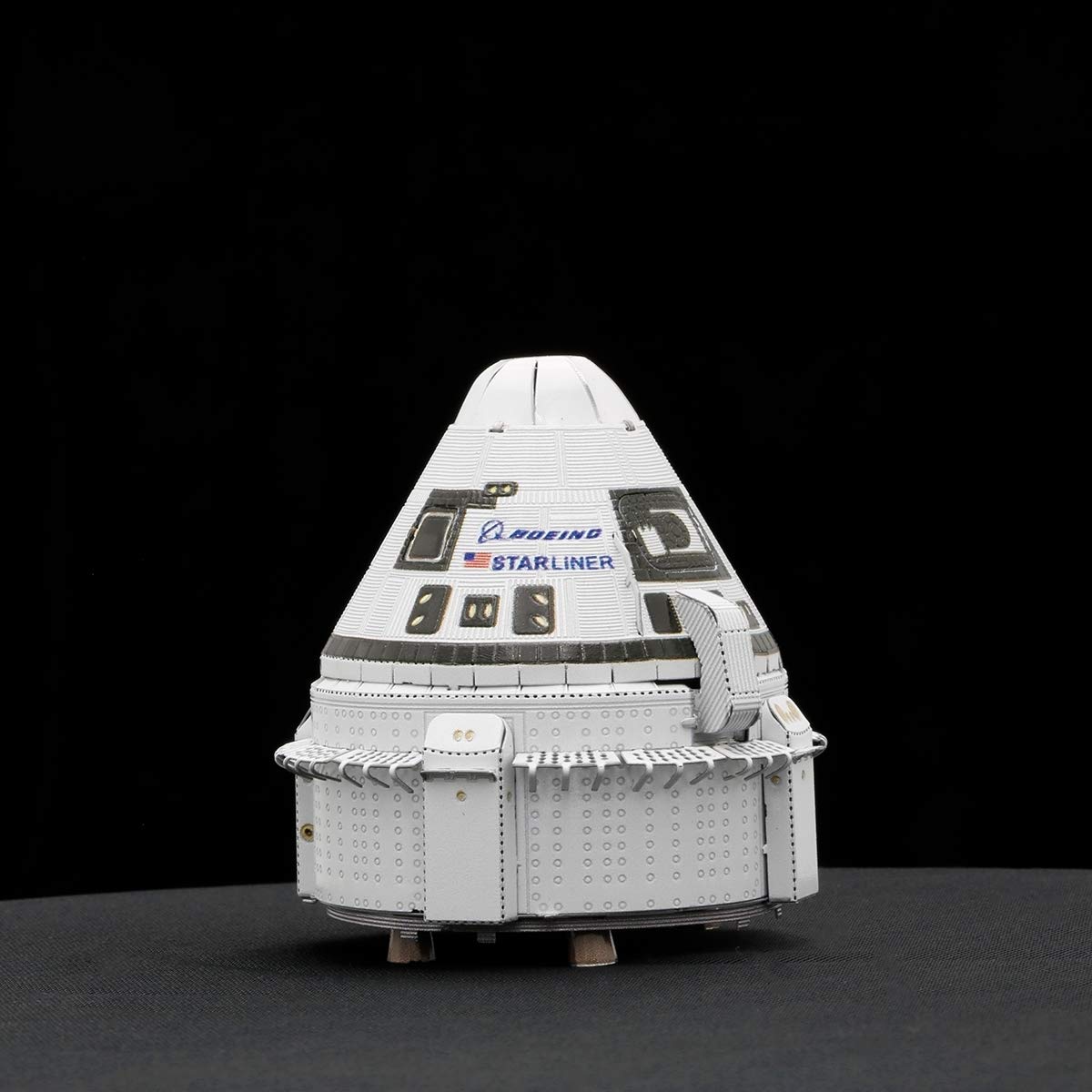 Metal Earth Boeing CST-100 Starliner 3D Metal Model Kit Bundle with Tweezers Fascinations