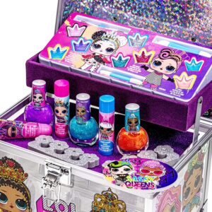 LOL Surprise Kids Makeup Kit for Girls, Real Washable Beauty Toy Makeup Set, Girls Beauty Gift, Play Makeup and Pretend Play Toys Ages 3 and Up, Townley Girl