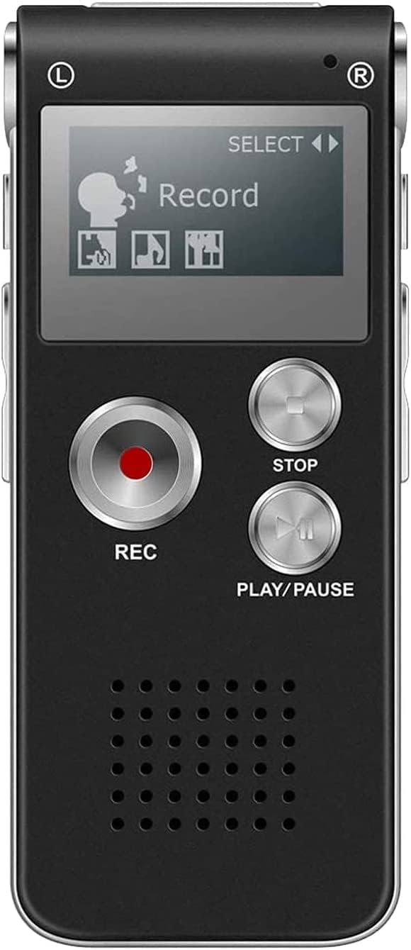 64GB （2024 New and Upgraded Edition） Digital Voice Recorder Voice Activated Recorder Mini Voice Recorder Upgraded Small Audio Recorder with MP3&USB for Lectures, Meetings, Interviews……