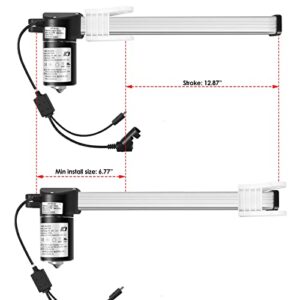 Kaidi Linear Actuator Model KDPT007-141, Lift Chairs Power Recliner Motor Replacement Parts