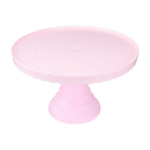 32.5cm cake stand pink cake stand birthday cake server plate round cake holder for cupcakes pastries macarons biscuits wedding party decor